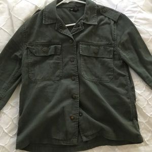 Green Forever 21 army jacket